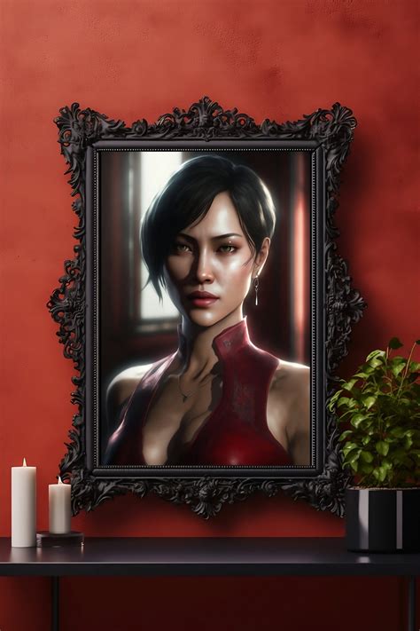 Ada Wong Art Print Digital Print Instant Download High Etsy Australia