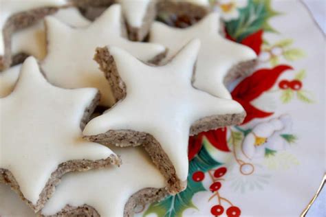 Zimtsterne German Cinnamon Stars Christinas Cucina