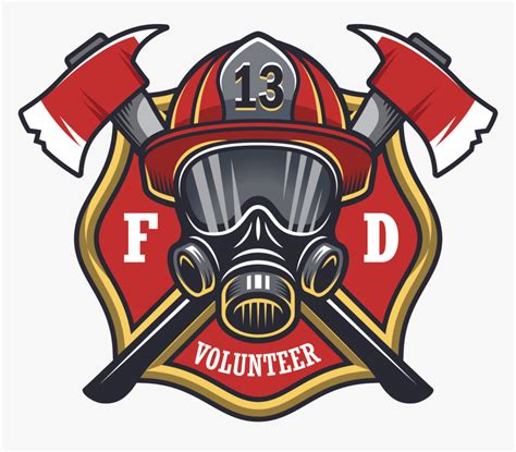 Firefighter Sticker Decal Fire Department - Firefighter Logo Vector Png ...