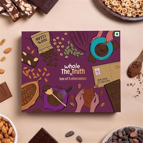 The Whole Truth Valentines Day Chocolate Gift Box | Exclusive