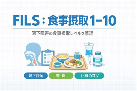 FILS（嚥下）の評価と使い方｜判定・記録 | リハビリくん