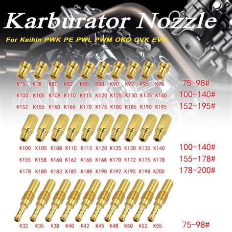 Jual Pcs Set Mortorcycle Main Slow Pilot Jet Scooter Pwk Pe Needle