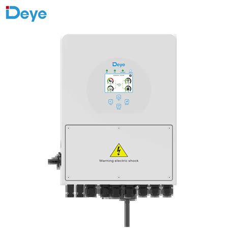 Deye Hybrid Inverter Single Phase 2 Mppt Hybrid Solar Inverter Sun 6k