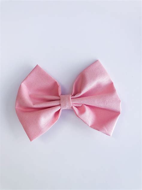 Solid Color Bows Individually Sold Plain Colored Bow Pink Bow Hot Pink