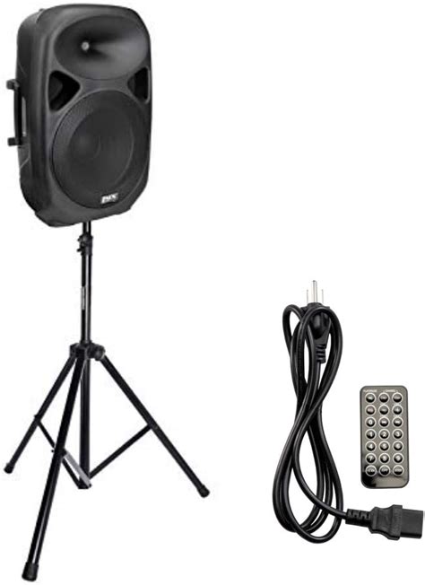 Lyxpro Spa Portable Pa Speaker System With Metal Tripod Stand