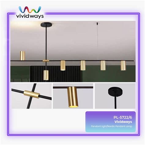 K Vividways Pendant Light Pl Nordic Pendant Lamp Shopee Malaysia