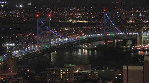 Ben Franklin Bridge Sparkles with ‘Dazzling Lighting’ Show Monday Night ...