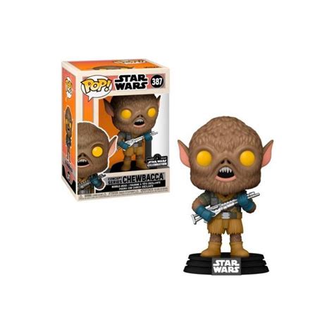 FUNKO FUNKO POP STAR WARS Concept Chewbacca Exclusive Nº 387 Caja