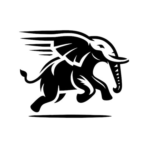 Premium Vector | Elephant vector logo elephant vector illustration