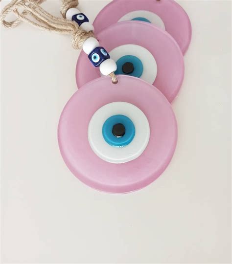 Evil Eye Wall Decor Pink Evil Eye Evil Eye Hanging Evil Eye | Etsy