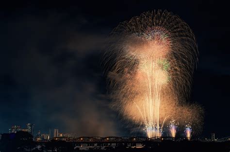 Fireworks Night Sky Seasonal Event Free Photo On Pixabay Pixabay