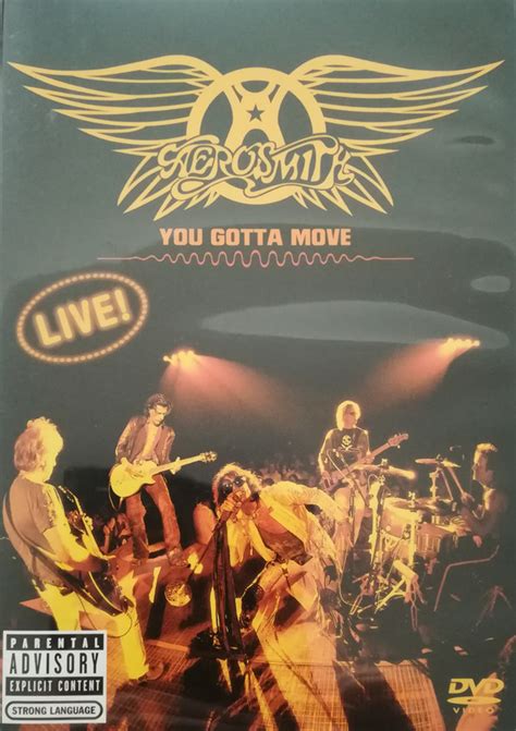 Aerosmith You Gotta Move 2005 Dvd Discogs