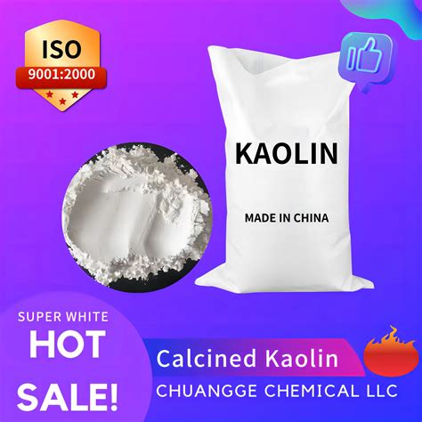 White Pigment 1250 Mesh Kaolin Clay for Ceramic Glazing - Kaolin ...