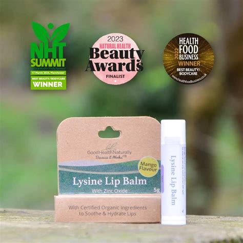 Lysine Lip Balm Multivitamin Good Health Naturally