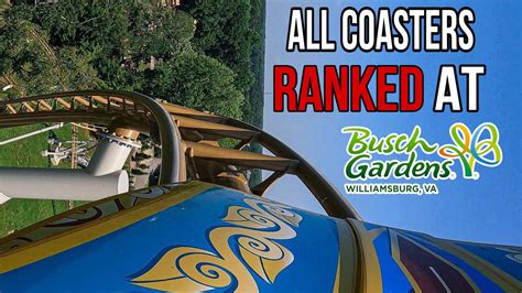 Ranking All The Roller Coasters At Busch Gardens Williamsburg In