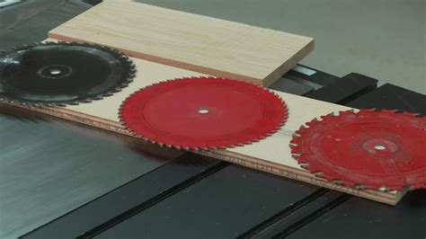 Choosing A Table Saw Blade Woodworkers Guild Of America
