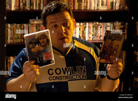 Hot Fuzz Nick Frost 2007 Rogue Pictures Stock Photo Alamy