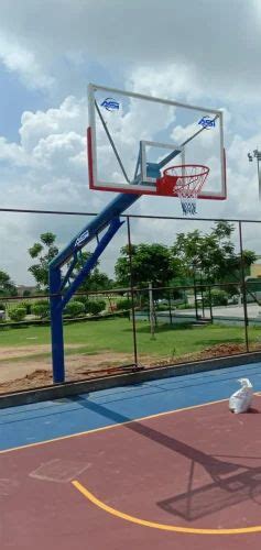 Mild Steel Fixed Basketball Post For Sports Activity At ₹ 84499pair