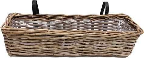 Naturn Garden Rotan Balkonbak Recht X X Cm Balkonmand