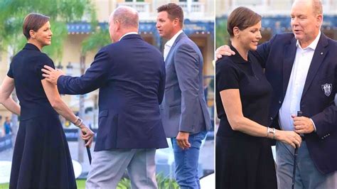 Charlene De Monaco Et Albert S Embrassent En Public Ce Geste Qui N