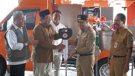 BNPB Bantu Pemkab Jepara Mobil Dapur Umum Dan Pompa Air