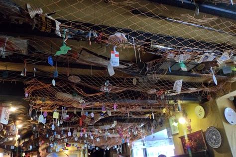 The bar ceiling! - Picture of Crab & Lobster, Asenby - TripAdvisor