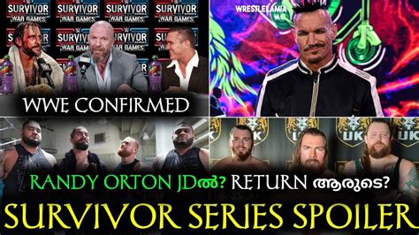 Randy Orton Join Judgment Day Survivor Series Spoilers Wwe Press