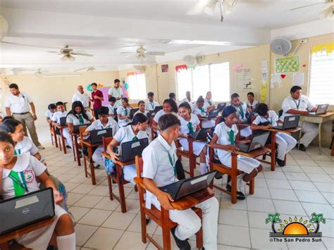 Digi Belize And Moe Launch Digital Education Project At Sphs The San