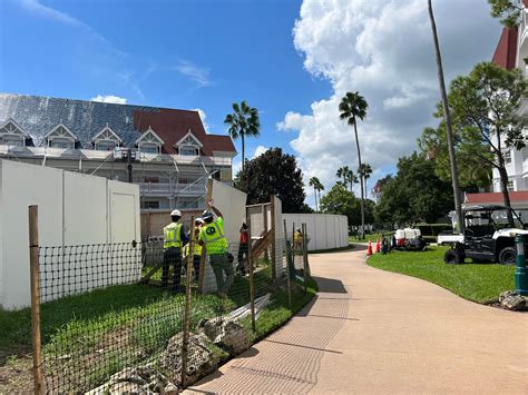 Pre Ian Construction Work Continues At Grand Floridian MickeyBlog