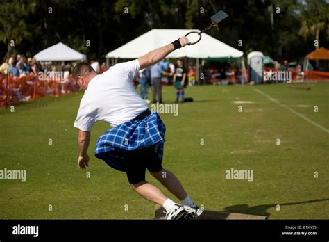 Scottish Highland Games Stock Photo - Alamy