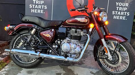 New Generation Royal Enfield Bullet Maroon Colour New Model