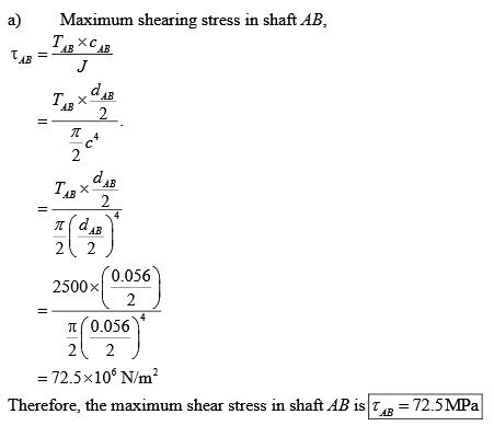 Solved A Torque Of Magnitude T N M Is Applied At D As