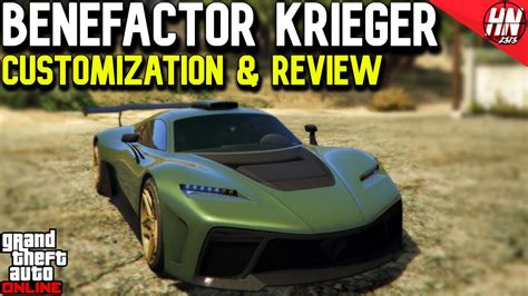 Benefactor Krieger Customization Review Gta Online Youtube