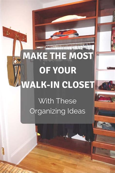walk  closet   organizing ideas