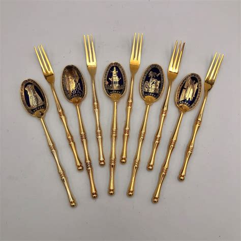 korean spoon  fork set etsy