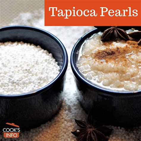 Tapioca Pearls - CooksInfo