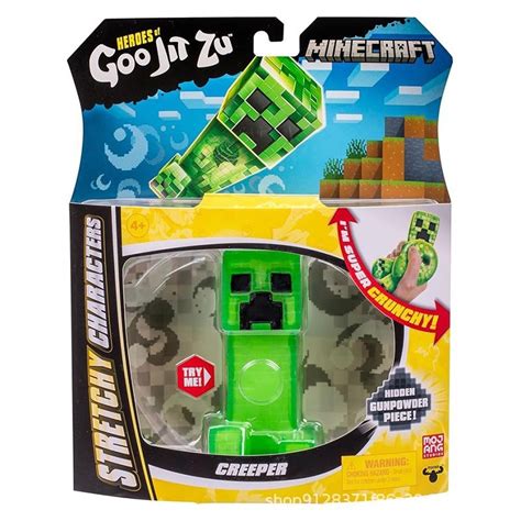 Creeper Brinquedo - Figura Periférica do Jogo Minecraft, Brinquedo de Apertar Creeper ...