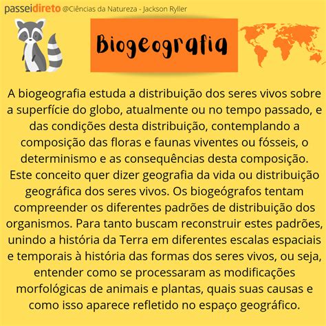 O Que é Biogeografia