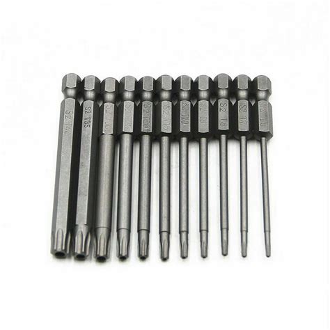 Jeu De Embouts Longs Torx Pour Tournevis Et Visseuse Lectrique