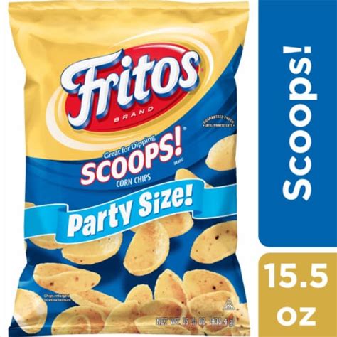 Fritos Scoops Original Corn Chips Party Size 15 5 Oz QFC