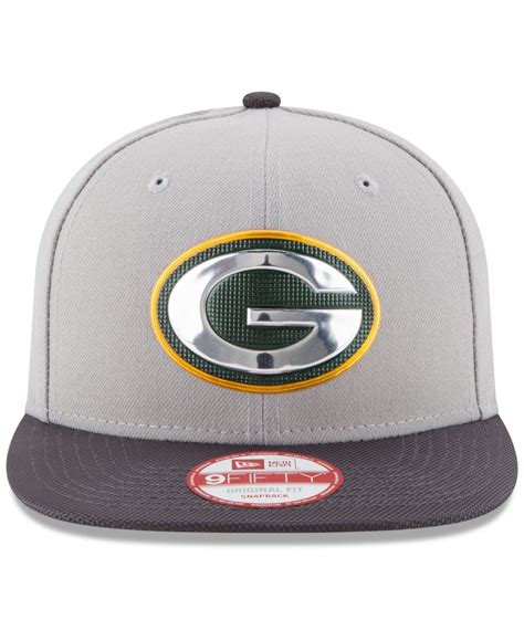 Lyst Ktz Green Bay Packers Gold Collection 9fifty Snapback Cap In
