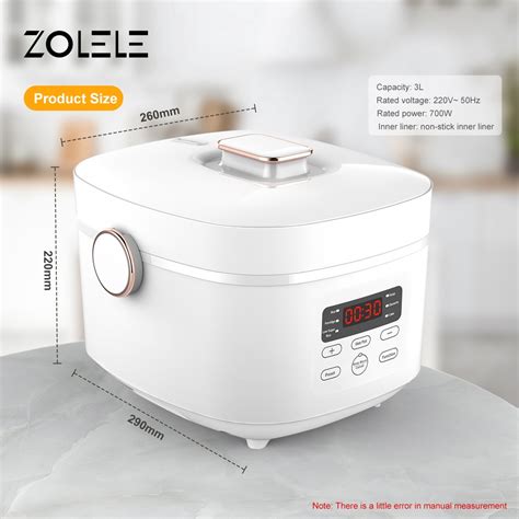 Zolele Zb Low Sugar Rice Cooker Smart Hot Pot Rice Cooker L Multi Rice Cooker Electric