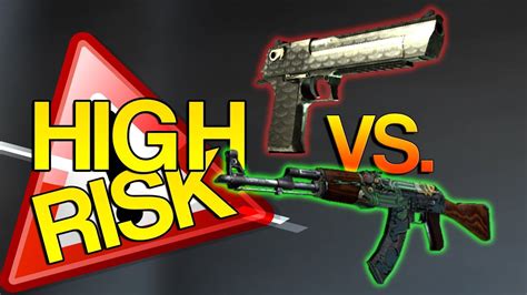 Cs Go High Risk Trade Up Contract X Youtube