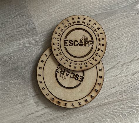 Cifrado César escape room casero Escape the City