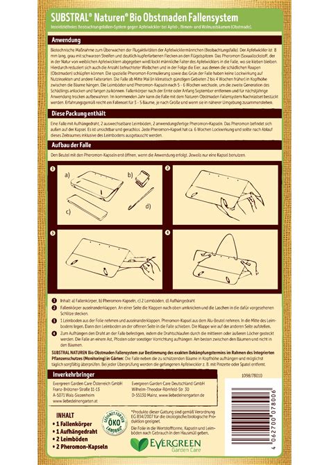 Biotechnische Fallen Substral Naturen Obstmadenfallenset