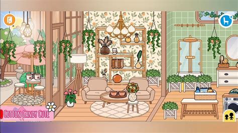 Aesthetic BONSAI HOUSE Makeover Toca Boca House Design Idea TOCA LIFE