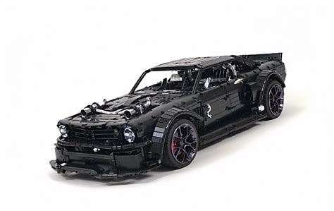LEGO MOC Ford Mustang Hoonicorn V2 by Loxlego | Rebrickable - Build ...