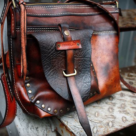 Кожаная сумка ручной работы Ржавчина в интернет-магазине Ярмарка ...