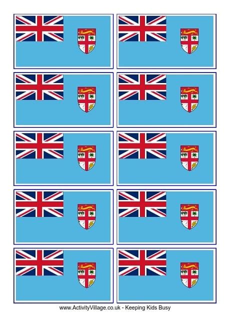 Fiji Flag Printable