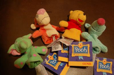 Winnie the Pooh Finger Puppets (Set of 4) | #252879282